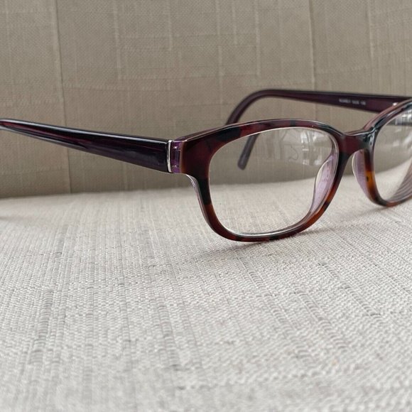 Kate Spade Blakely Women Eyeglasses Frame Purple/Brown Glasses 50[]17 135 - Picture 2 of 12